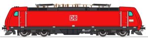E-Lok TRAXX BR 146 229-0 verkehrsrot DB Regio - Kiss Schweiz 510520 Spur 1